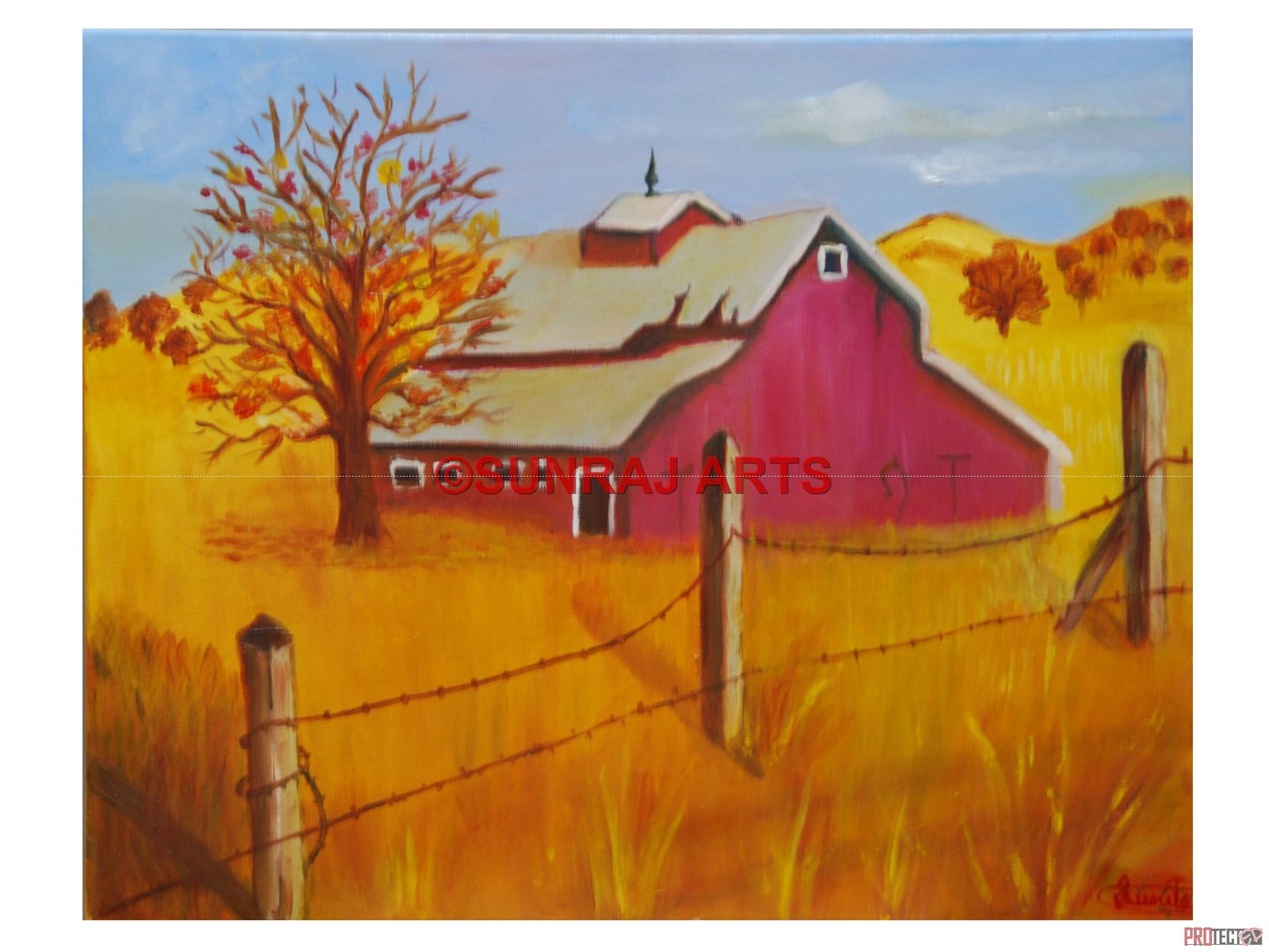 Dream House ( Oil on Canvas), 40 cm x 50 cm