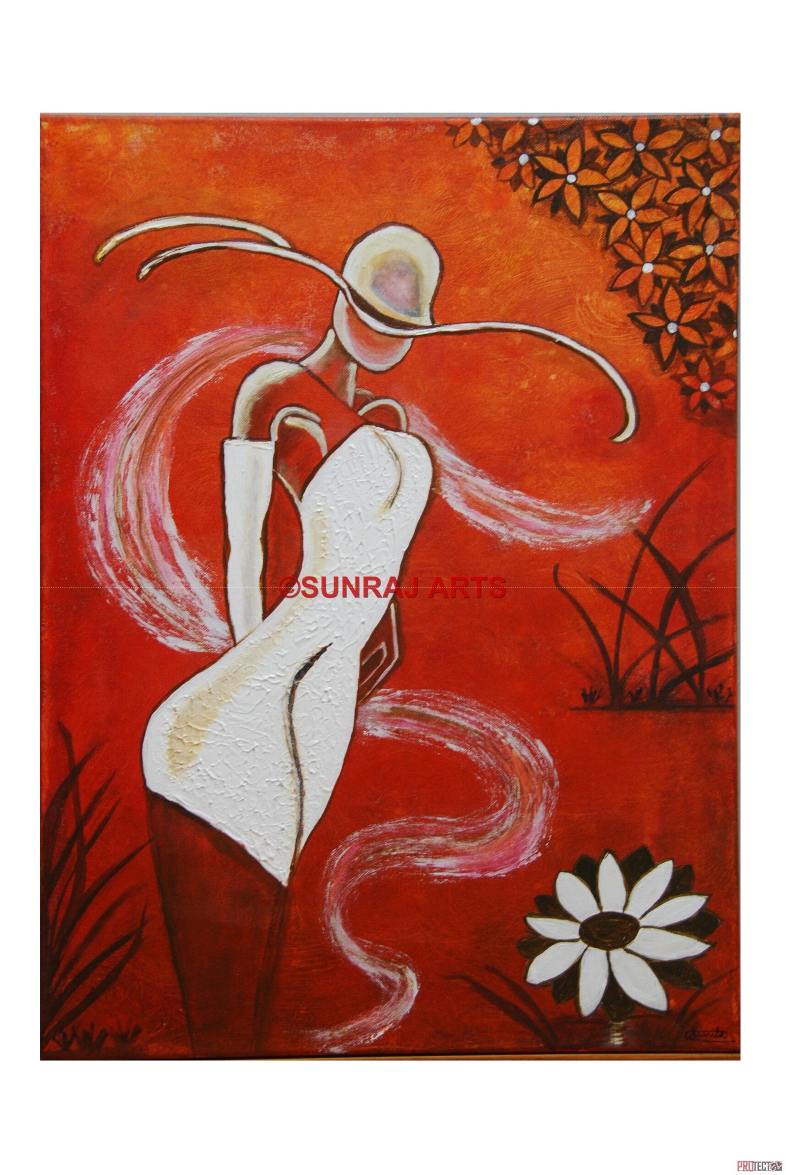 Elegance ( Acrylic on Canvas), 45 cm x 60 cm